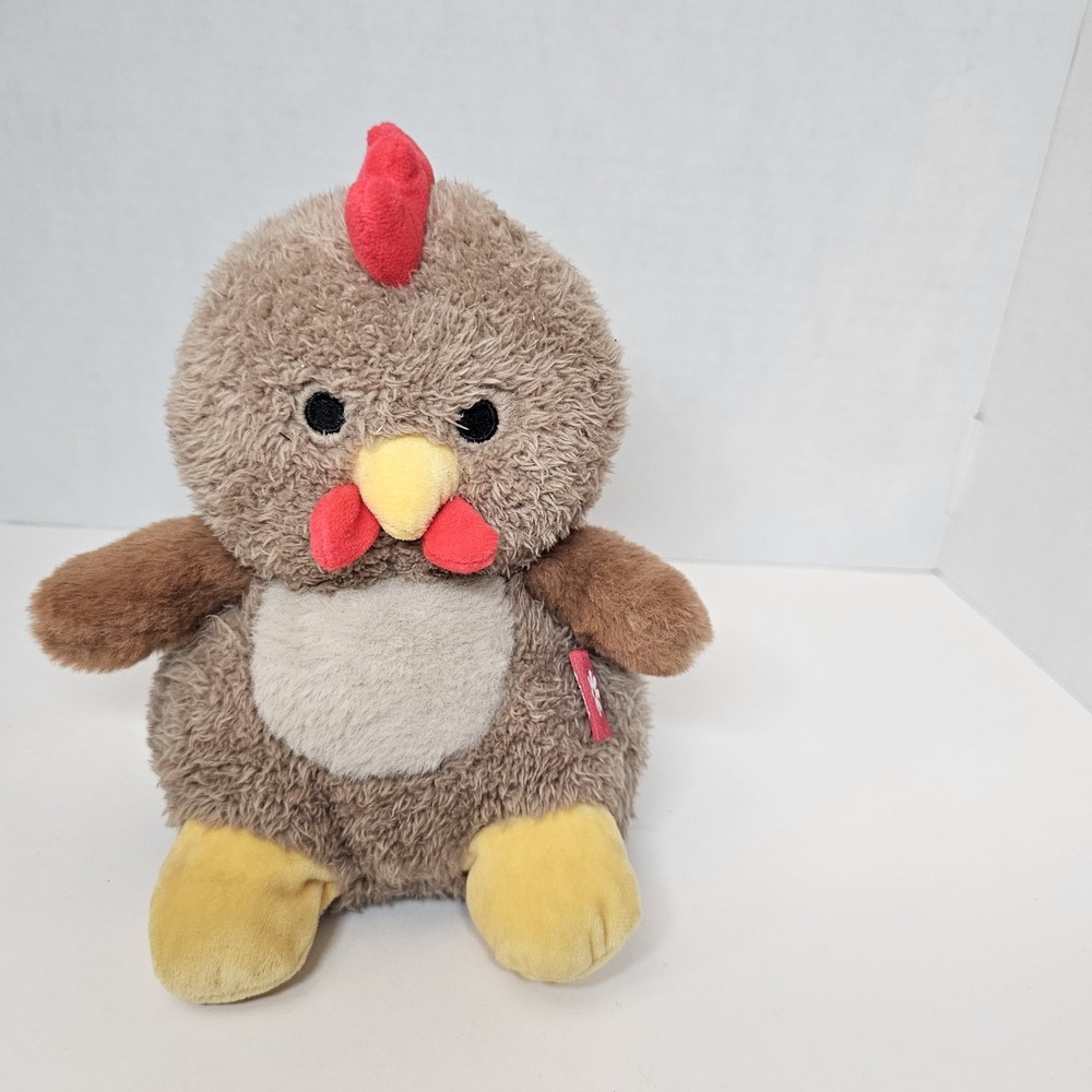 Bum Bumz by RUSS Haley Hen Mystery SpringBumz Brown Chicken 7.5" Plush